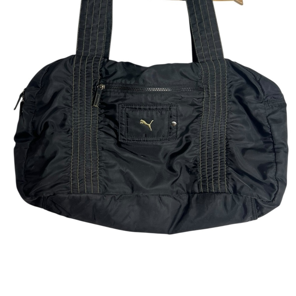 Puma Black Duffel Bag
